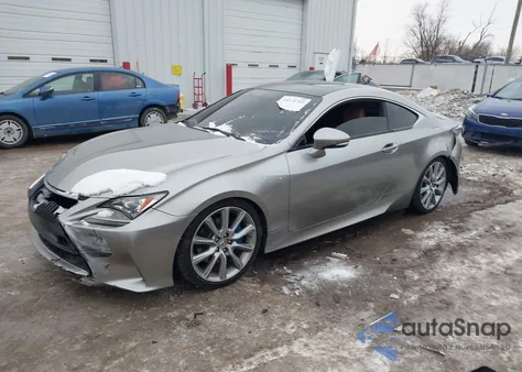 2016 Lexus Rc 200T from USA, damaged, VIN JTHHA5BC9G5000627
